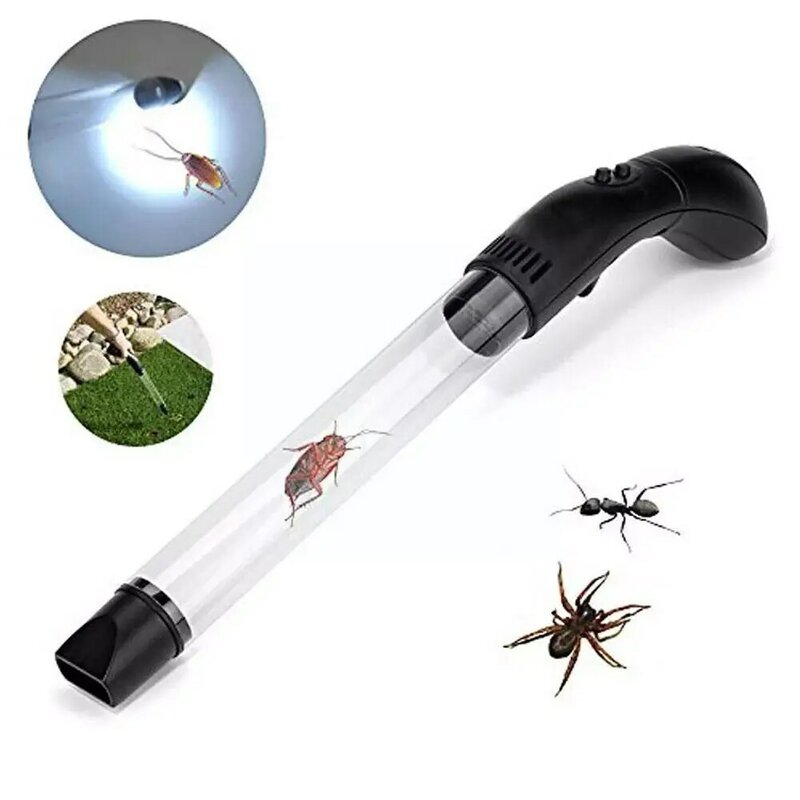 Portátil LED Inseto Armadilha De Sucção De Vácuo Eletrônico Baratas Repelente Killer Catcher Insetos Aranhas Bug Moscas Formigas Seguro Z5C1