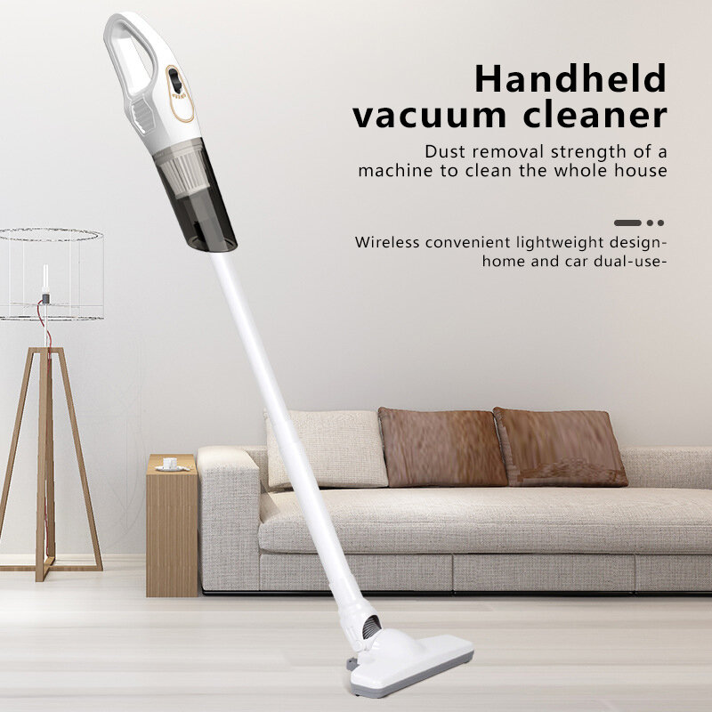 12000PA Household Vacuum Cleaner Handheld Vacuum Cleaner Wireless Dust Catcher for Home & Car & Pet Mini Vacuum Cleaner