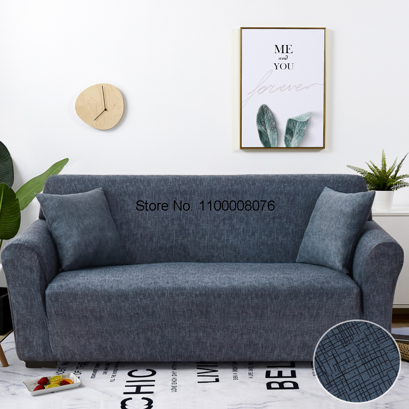 Stretch Plaid Sofa Slipcover Elastic Sofa Covers For Living Room Funda Sofa Chair Couch Cover Home Decor 1/2/3/4-seater