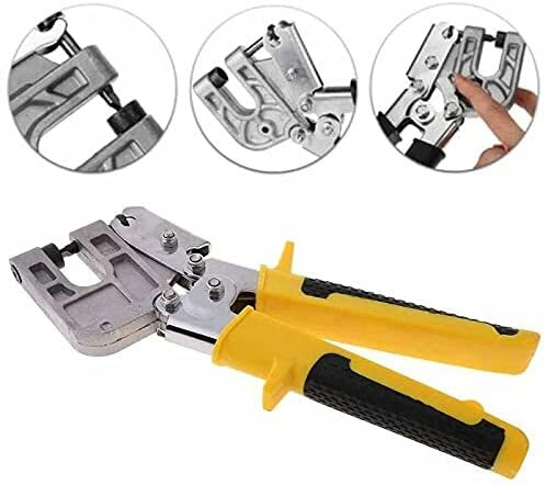 10 Inch Handle Stud Crimper Plaster Drywall Tool for Fastening Metal Plier Style Model Type Application DIY Supplies