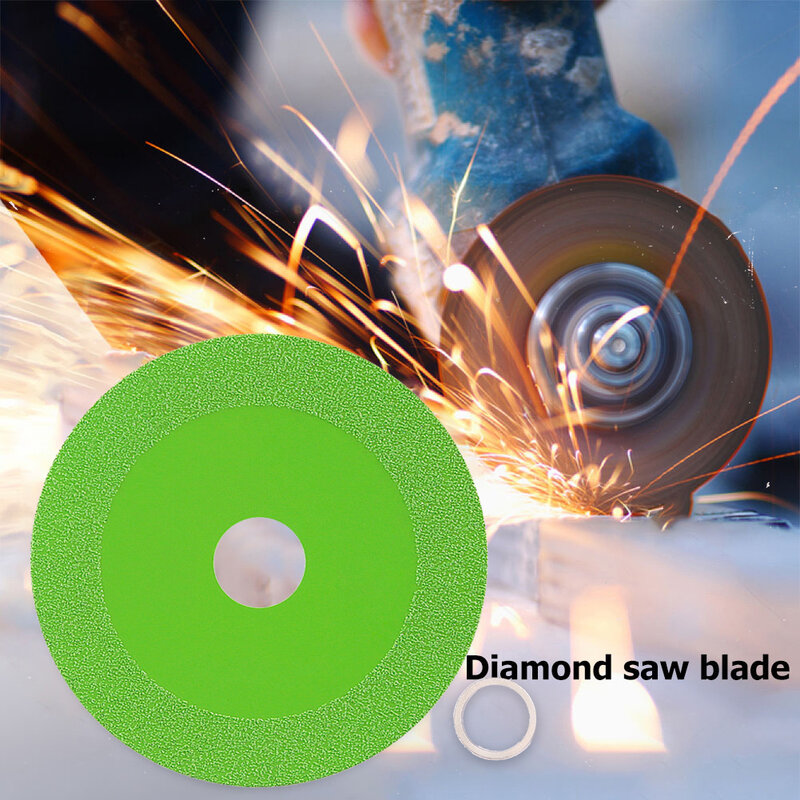 20/22mm disco de corte de vidro 100mm diamante mármore viu a lâmina cerâmica telha jade polimento especial lâmina afiada brasagem moagem disco