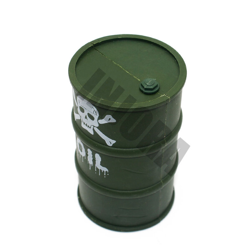 1:10 RC Crawler Plastic Miniature Oil Drum for TRX-4 Traxxas TRX4 Axial SCX10 90047 TAMIYA CC01 D90 D110 TF2