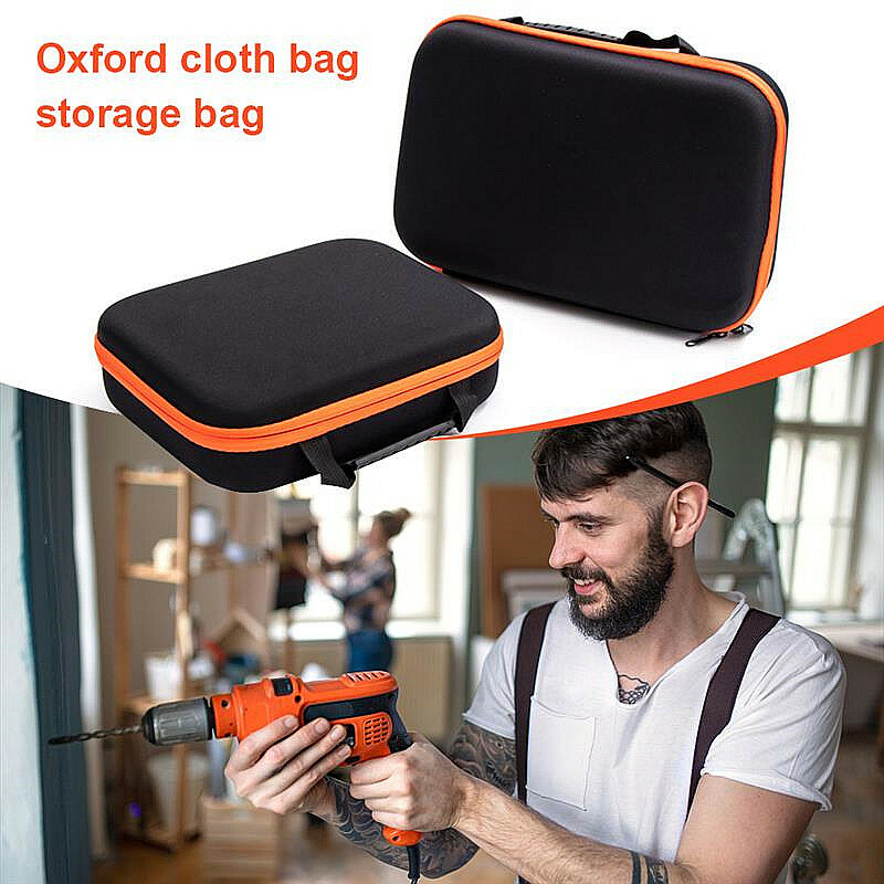 Portable Tool Bag Shockproof Tool Box Waterproof Large Capacity Electric Drill Carry Case Oxford Bag For Electrician Hardware