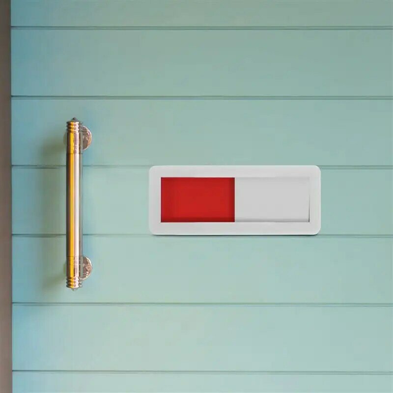 Znak drzwi prywatność biuro zajęte suwak znaki wskaźnik wolne spotkanie łazienka Openconference szyld nie przeszkadzać