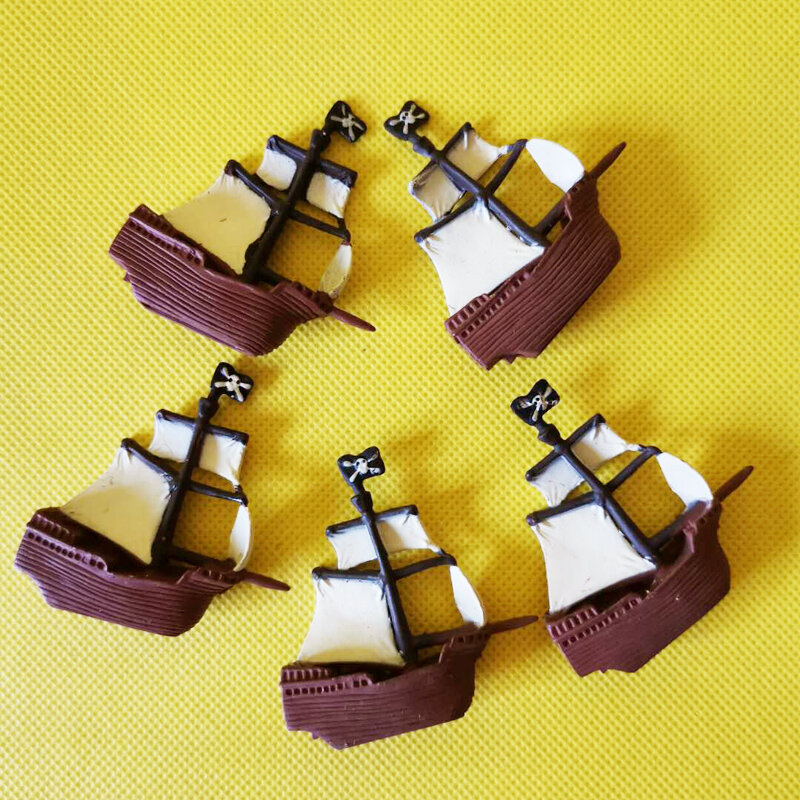 Neue ~ pirate schiff/puppe haus//miniaturen/nette/fee garten gnome/moos terrarium dekor/figurine/tisch dekor/diy lieferungen/spielzeug/modell