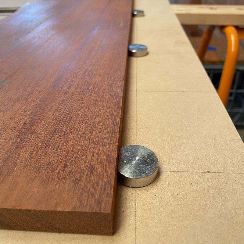 19mm/20mm stół do obróbki drewna blok ograniczający stół warsztatowy ze stali nierdzewnej Peg hamulec zatrzymuje zacisk w magazynie Dropshipping