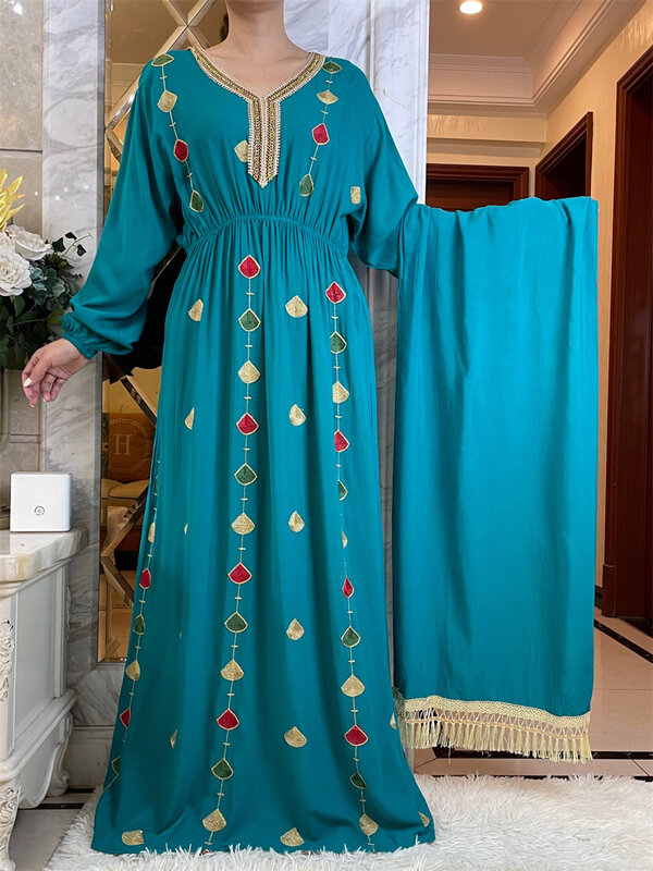 Abiti da festa africani per le donne 2023 New Fashion Dashiki Ankara abiti da sposa in pizzo elegante turchia Maxi abito musulmano YY18