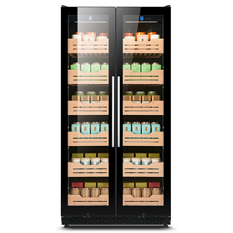 High capacity luxury Wine and Beverage Coolers refrigerator dual zone cooler wine cellar beer fridge