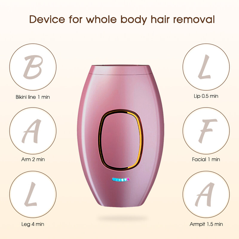 Boi 500,000 فلاش آلة إزالة الشعر البقول الدائم الجسم بيكيني للنساء أجهزة إزالة الشعر استخدام المنزل IPL الليزر لنزع الشعر غير مؤلم