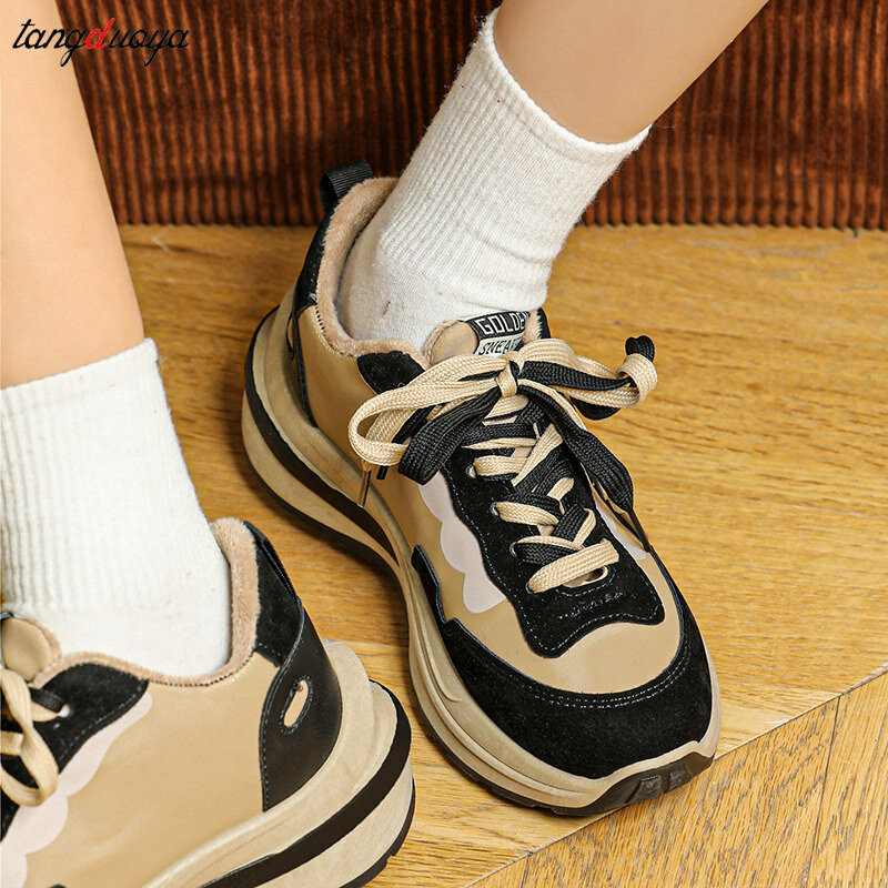 Zapatillas deportivas de diseñador para Mujer, zapatos informales transpirables con plataforma para exteriores, Tenis femeninos