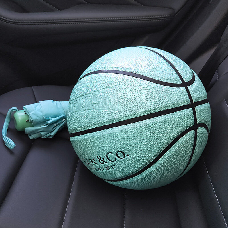 Баскетбольный мяч, нескользящий, водонепроницаемый, из ПУ кожи, износостойкий, для профессиональных тренировок, для улицы и помещений, разм...