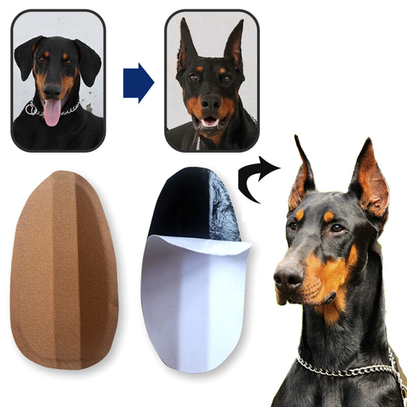 Wysokie odbicie Dog Ear Stand Up Sticker stojak na uszy dla psa mocowany wspornik narzędzia artykuły dla zwierząt Erector regulowana taśma naprawiono narzędzie do pielęgnacji uszu