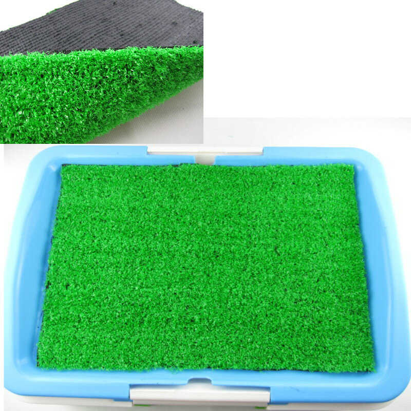 Туалет для собак искусственная трава коврик для Пи коврик патч Моделирование Зеленый Искусственный газон для домашних животных горшок для ...