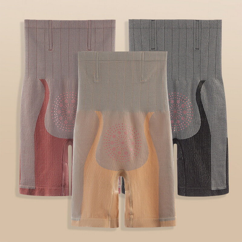 Женские трусики с завышенной талией, обтягивающие живот шорты для коррекции фигуры, моделирующие утягивающие брюки для подтяжки ягодиц