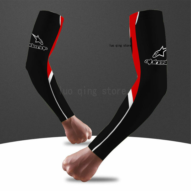BKQU Summer Sunscreen Sleeves for Men and Women Outdoor Sports Arm Guards Comfortable and Breathable Fashion Street Style Sleeve