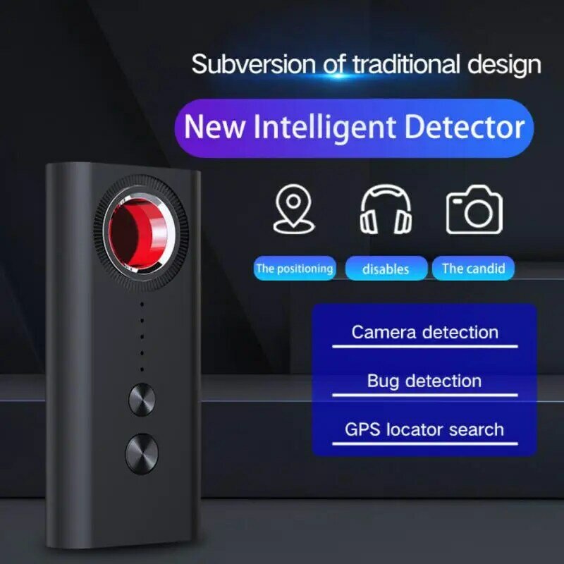 Portable Hotel Anti-spy Hid-den Camera Detector Prevent Monitoring Wireless Signal Detector Car GPS Locator Tracking Detection