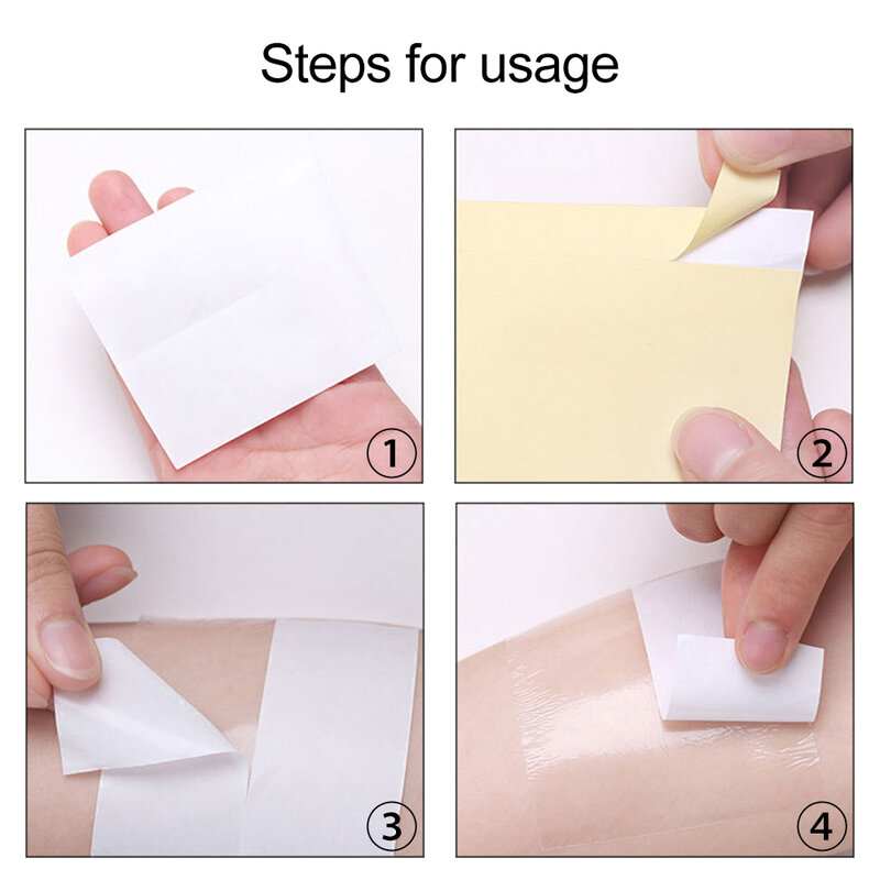1 rotolo ascella prevenire i cuscinetti del sudore deodoranti usa e getta trasparenti sotto le ascelle adesivo antitraspirante Anti sudore mantenere l'adesivo asciutto