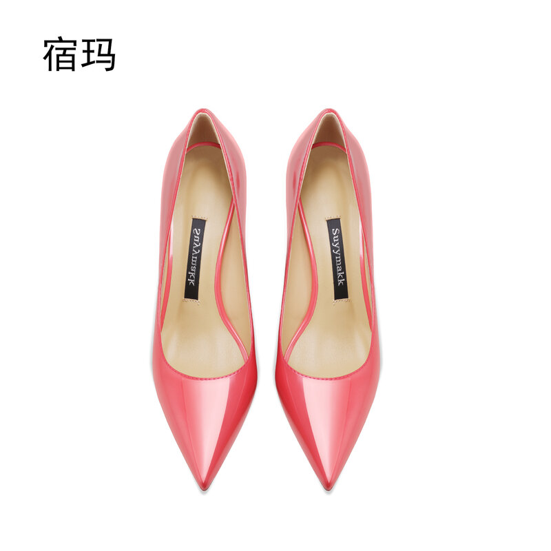 Fashion real leather thin heel extreme high heel pointed toe 2022 new ladies high-heeled shoes party wedding for women's shoes33