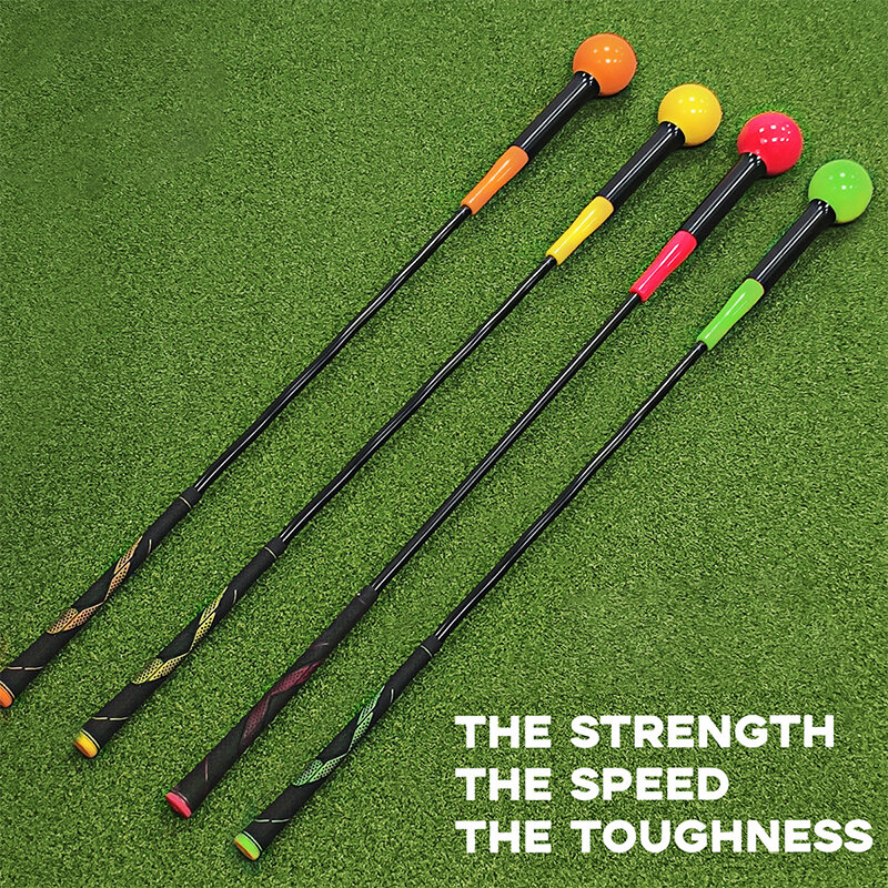 Stick d'entraînement de swing de golf 40 ", aide pour améliorer le rythme, la flexibilité, l'équilibre, le tempo et la force, anciers d'échauffement flexible, aides à l'entraînement de golf