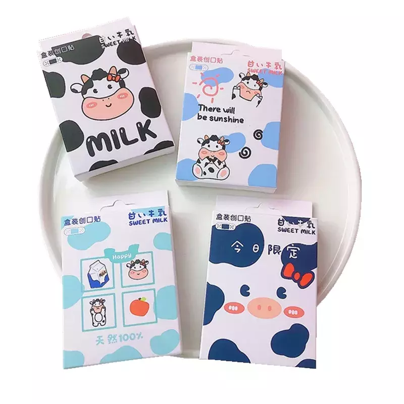 20pcs/box Cartoon Skin Patch Random Type Adhesive Bandage Waterproof Breathable Band Aid for Kids Wound Dressing Patches Tape