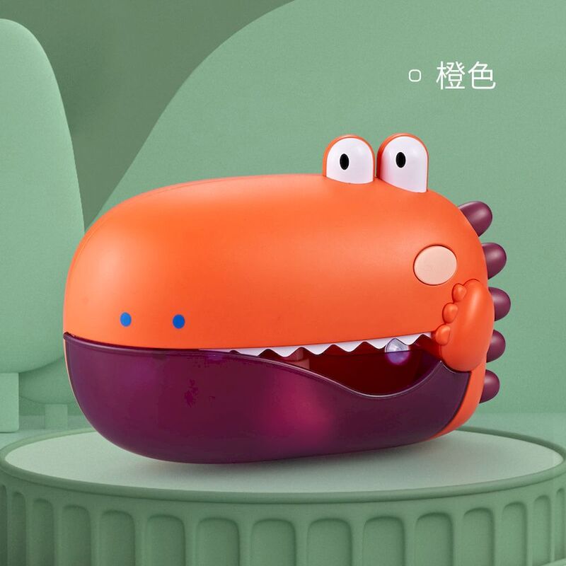 Crabs Frog Bubble Machine Music Baby Bath Toy Maker Bathtub Blows Bubbles Funny Toddler Kids Bath Water Toy for Children Gifts