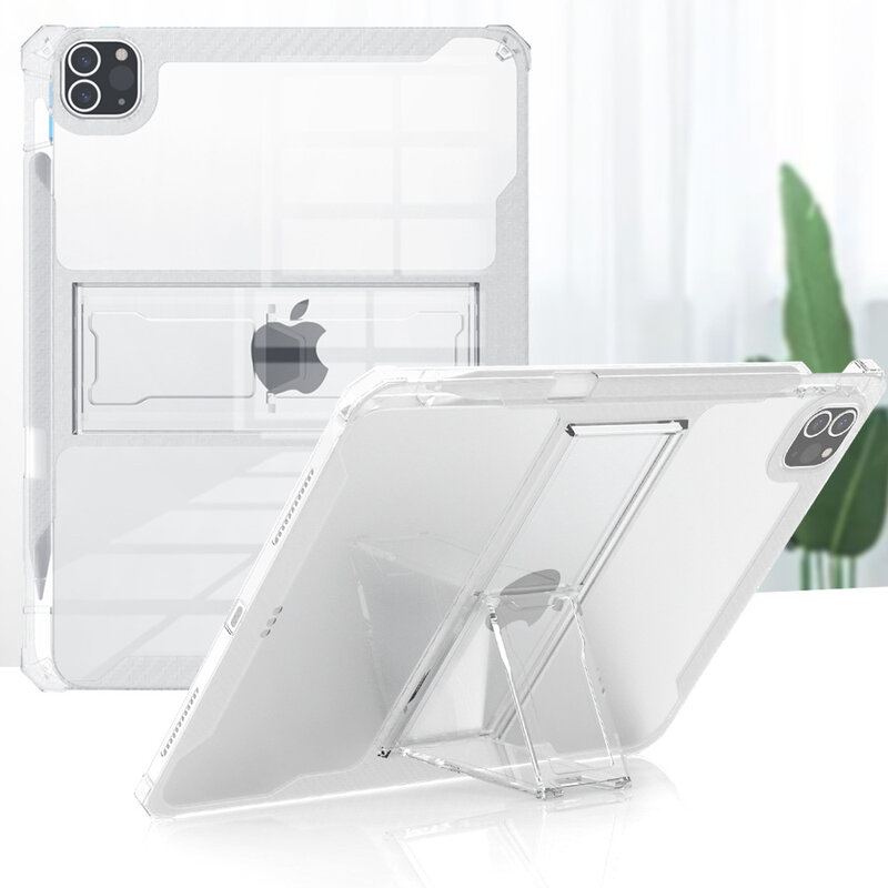 Cases For iPad case 9th 10 9 8 7 Generation 10.2 With Pencil Holder Cover For iPad Pro 11 12.9 2022 Air 5 4 3 Mini 6 Stand Cover