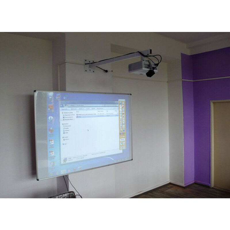 Quadro branco interativo portátil de venda quente com pontos de toque mutil para a escola, escritório, e-learning