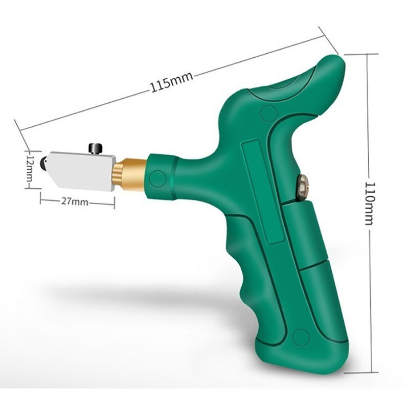 Handheld Glas Cutter Rad Teiler Opener Breaker Hand Grip Fliesen Cutter Spiegel Schnelles Öffnen Set Bau Werkzeuge