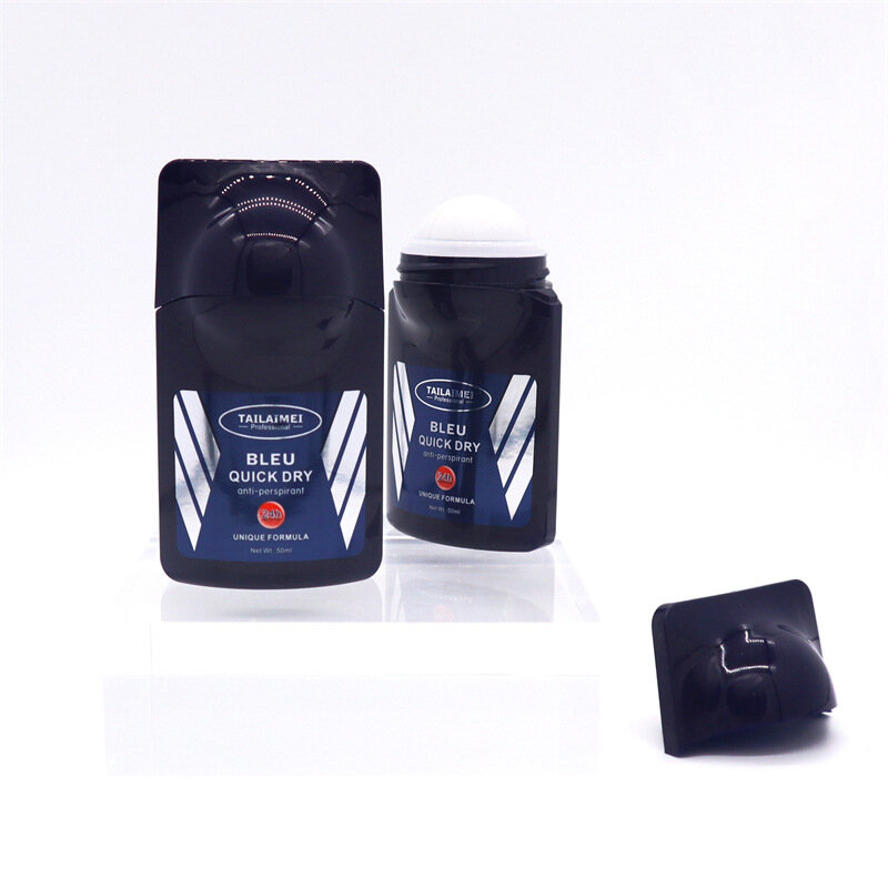 Desodorante antitranspirante masculino corpo cristal axilas desodorante cuidado corporal desodorante refrescante e perfumado axilas 50ml