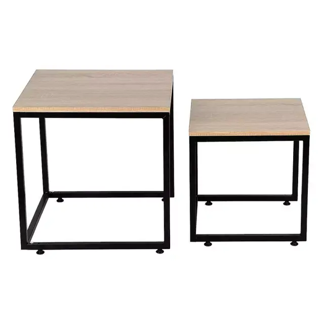 Grande tavolino da caffè piccolo Set di mobili per la casa per soggiorno Set di mobili per tavolino da caffè con centro di montaggio facile