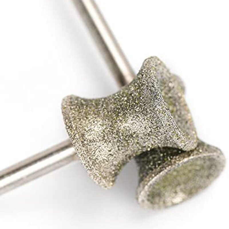 2 pezzi di punte per smerigliatrice per unghie per cani diamantate per utensili rotanti adatte a Dremel e molti altri
