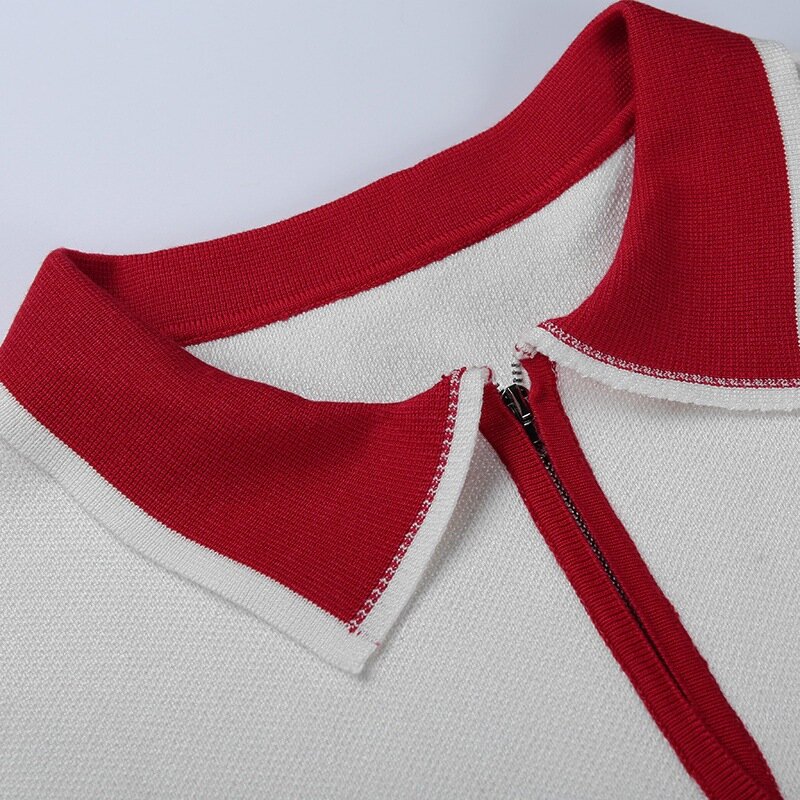 Suéter de punto con letras bordadas para mujer, chaqueta de gran tamaño con cuello en V, sudadera de manga larga Vintage, novedad de 2022