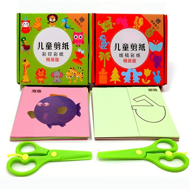 96 قطعة قطع الورق للأطفال اللون اليدوية اوريغامي مرحلة ما قبل المدرسة الهدايا DIY بها بنفسك لعب للتعلم للأطفال ألعاب تعليمية ألعاب الأطفال