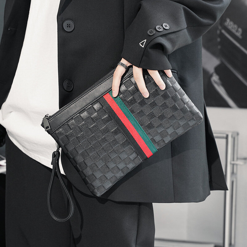 Luxury Brand Design Men Mini Messenger Bag Fashion Male Small Shoulder Crossbody Square Bags Man Handbag Phone Purse Fanny Pack