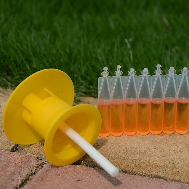 10Pcs Fruit Fly Attractant 2ml Trap Bait Beekeeping Beehiv Tool Killer Orchard Insect-Repellen Supplies Trapping Tool 2022 New