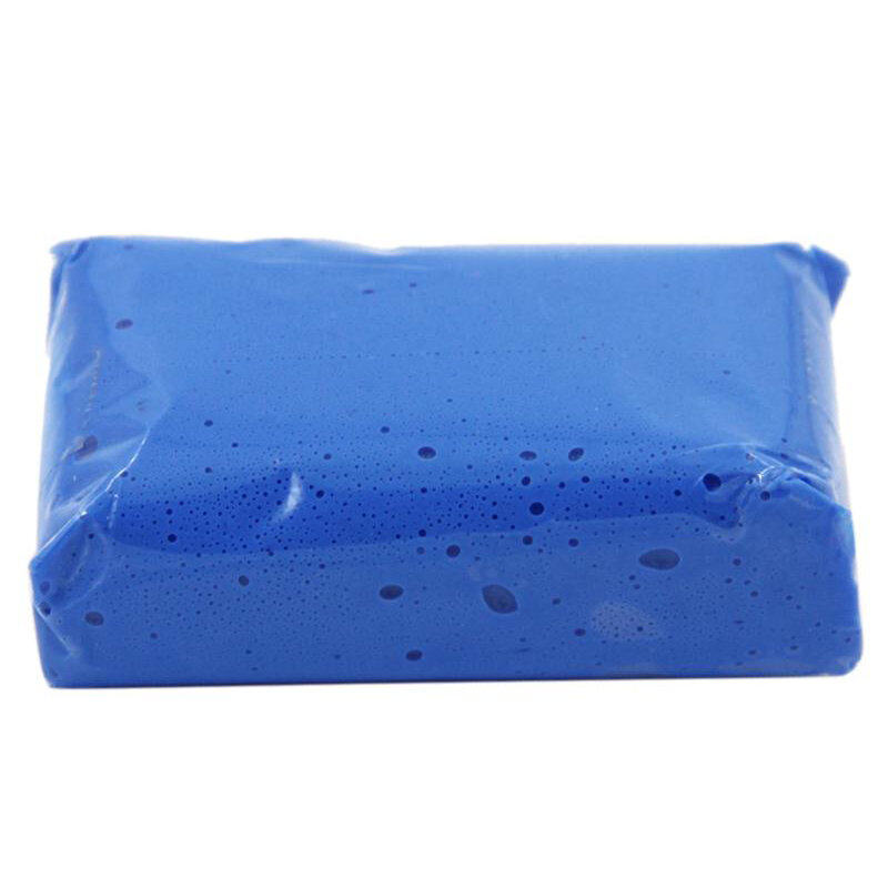 Car Wash Clay Reuse 180/100g Auto Detailing Volcanic Mud Detailing Wash Handheld Car Wash Mud Clean Maintenance Tools Blue
