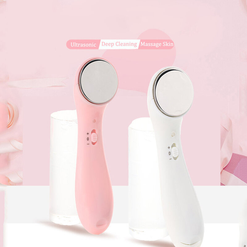 Electric Anti-aging Machine High Frequency Ultrasonic Facial Beauty Device Ionic Face Cleaner Wrinkle Removal Skin Lift Massager