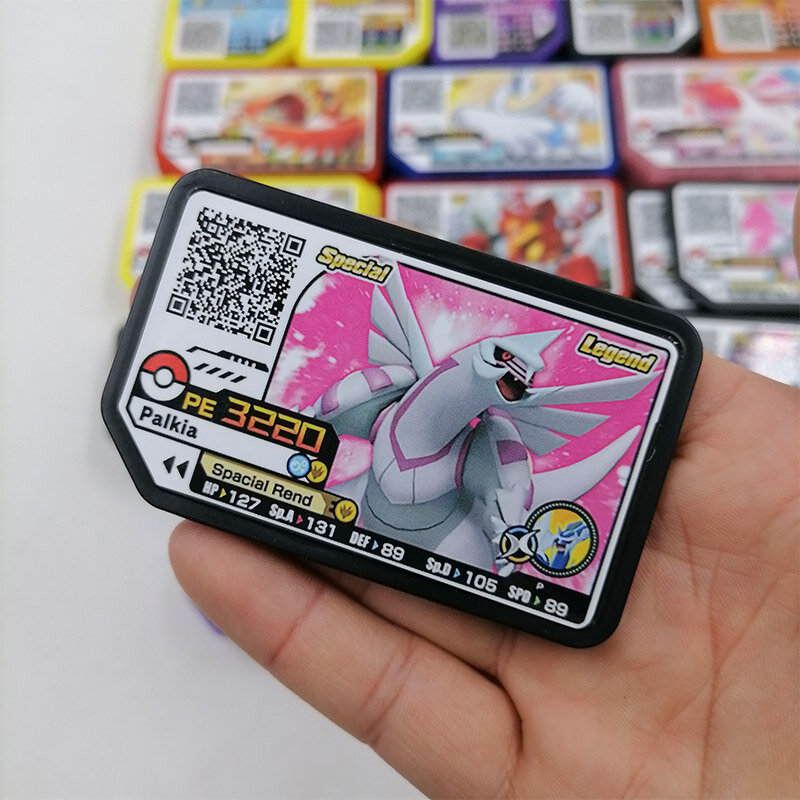 Takara tomy jogo de arcade pokemon ga-ole discos campanha especial charizard lugia zygarde p cartão ga ole gaole disco universal coréia