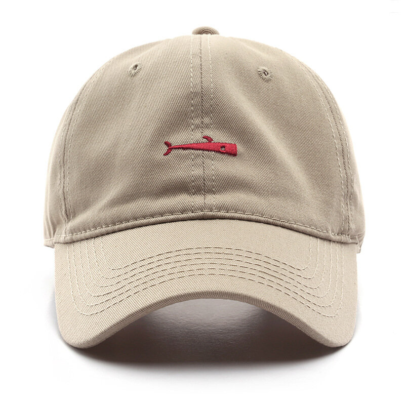 ANWEAR 100% bawełniana czapka baseballowa dla kobiet i mężczyzn moda letnia czapka z daszkiem chłopcy dziewczęta HipHop Casual czapka typu Snapback Casquette Fish