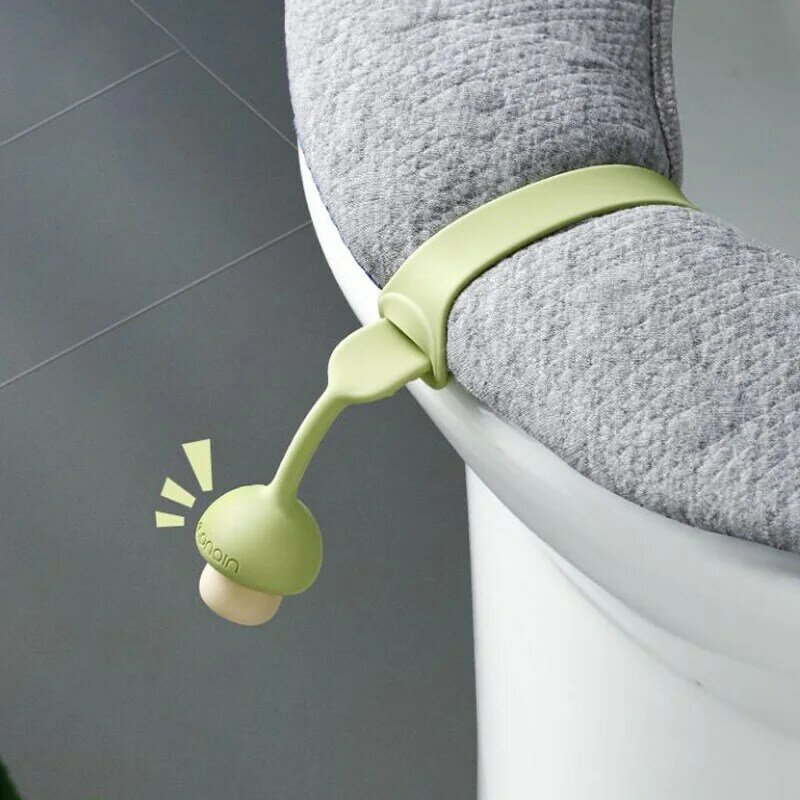 Lève-couvercle de toilette amovible, dispositif de levage multifonction pour éviter de toucher la poignée, accessoires de salle de bain