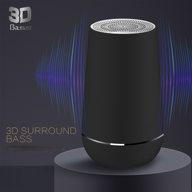 Y5 Bluetooth Speaker Wireless Subwoofer Barrel Light-emitting Call Outdoor Portable Mobile Phone Universal