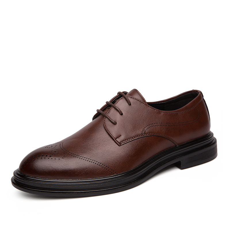 Derby shoes Cow Hide meeting shoes formal shoes lace up shoes wedding shoes office shoes business water proof