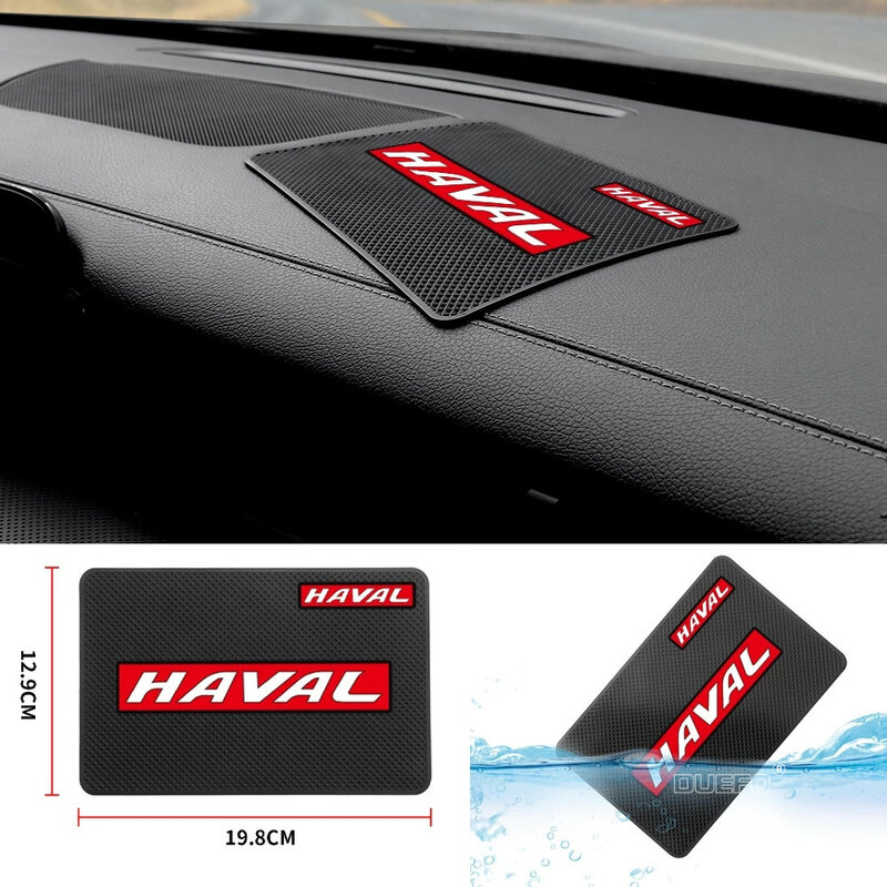Car Styling Dashboard Non Slip Pad Phone Holder Anti-skid Silicone Mat For Haval F7 H6 F7X H2 H3 H5 H7 H8 H9 M4