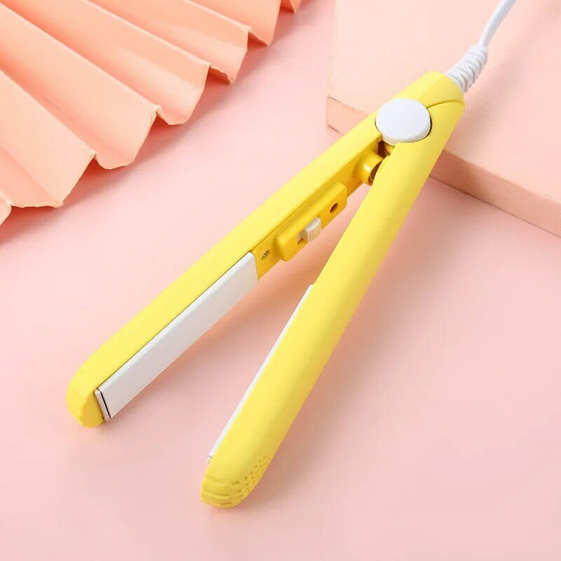 3 In 1 Hair Iron High Quality Flat Iron Straightening Hot Comb Mini Professional Hair Straightener Curling Iron Styling Tools
