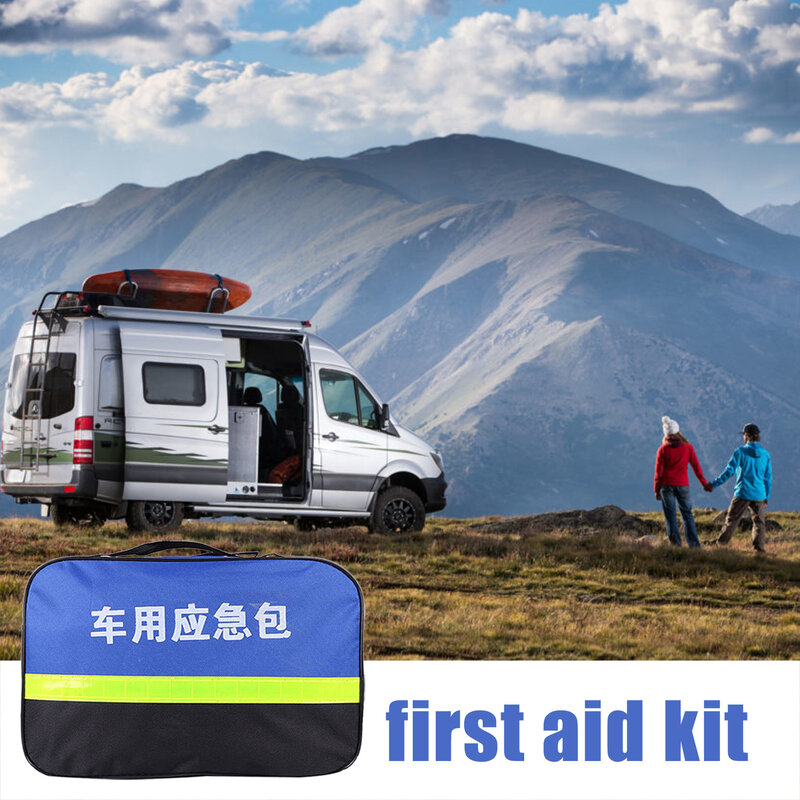 Bolsa Oxford de primeros auxilios para viaje, bolso de emergencia para viaje, casa, oficina, coche, Camping, trabajo, Gadget