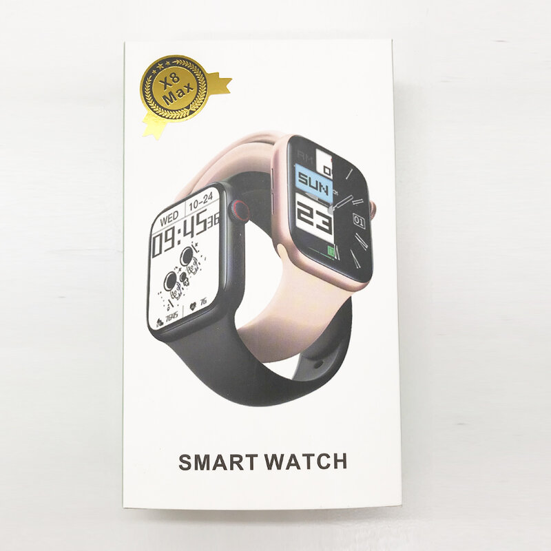 X8 MAX SmartWatch 7 oryginalny IWO13 MAX inteligentny zegarek sportowy mężczyźni kobiety niestandardowy telefon twarzy SmartBracelet D30 wodoodporny W27PRO X7