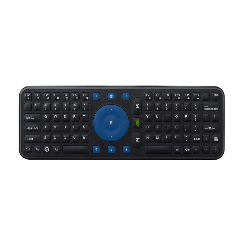 Teclado y teclado inalámbricos ergonómicos para juegos, Air mouse MEASY RC7 2,4 GUSB para Android Smart TV Box Android Mini PC Projector