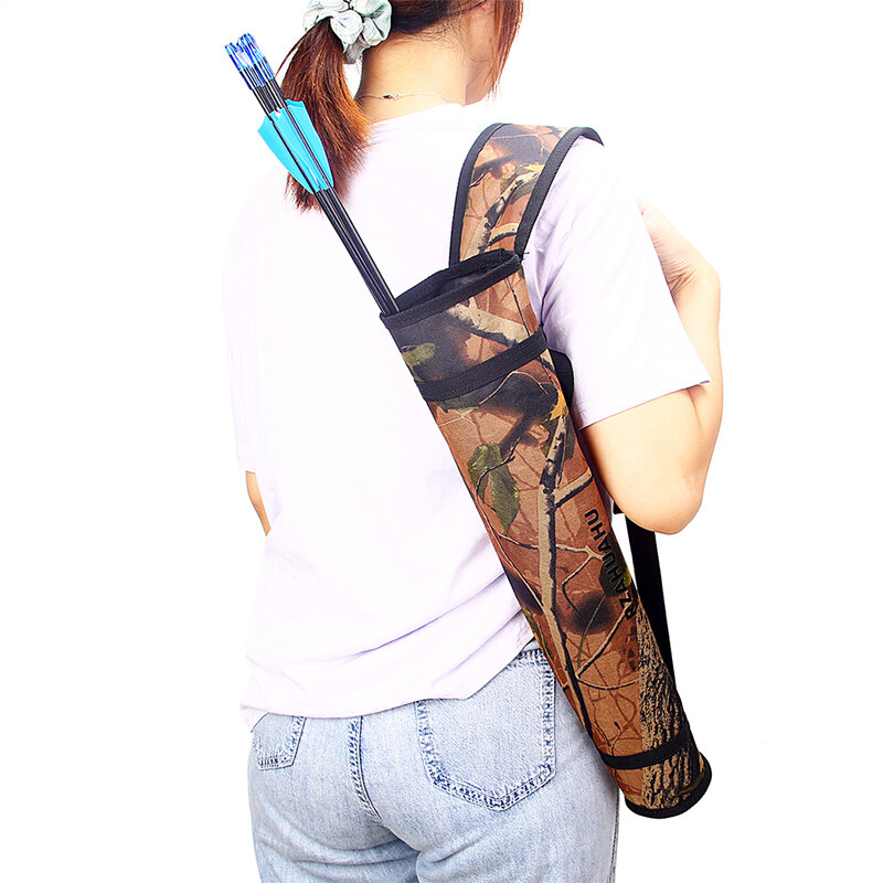 Neue Pfeil Köcher Halter Oxford Tuch Pfeil Tasche Tragbare Taille Hängen Bogen Lagerung Pouch für Outdoor Jagd Schießen Zubehör