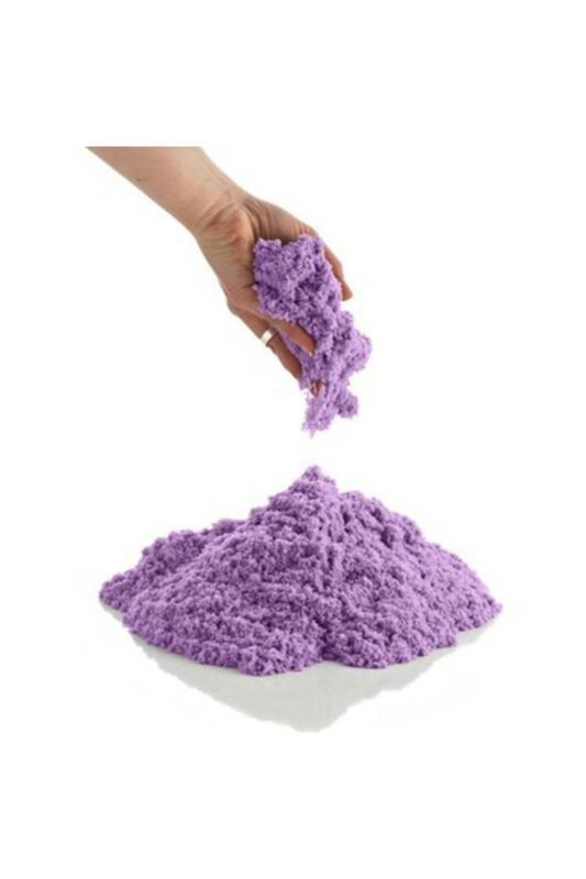 Kinetic Play Sand 4 Colors 2 Kg And 6 Pieces Sand Molds (Magic Sand, Therapy Sand)Creative Kids Sand Art Activity Kit for Kids