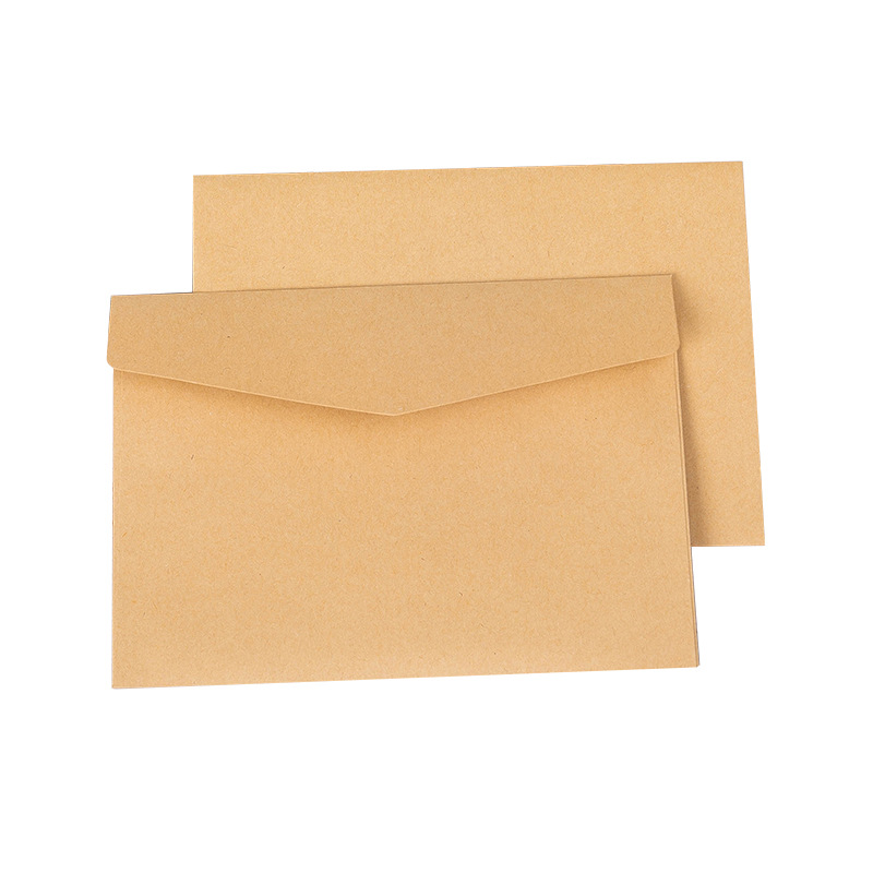 Retro Hemp Texture Western Envelopes, Envelopes para festa de casamento, Envelopes de convite personalizado, novo, 50pcs por pacote